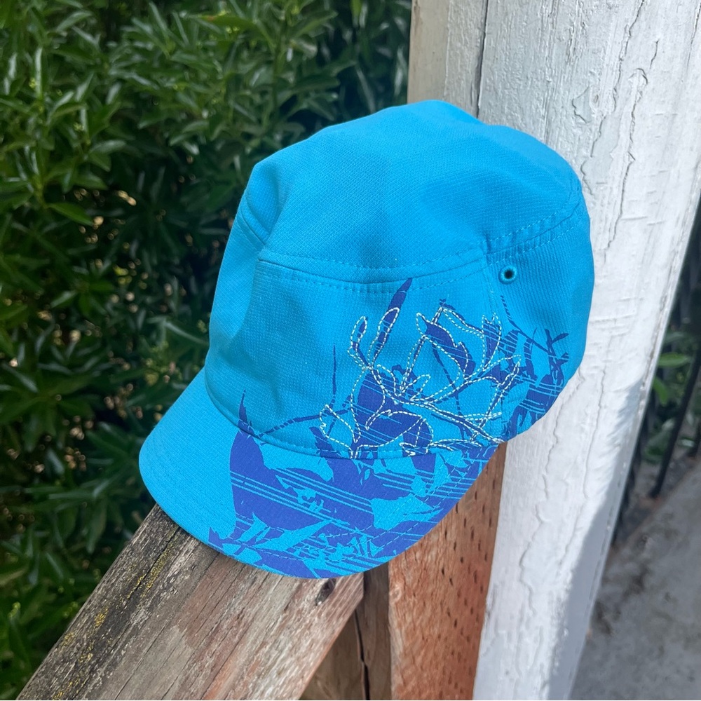 Columbia Blue Floral Cadet Cap